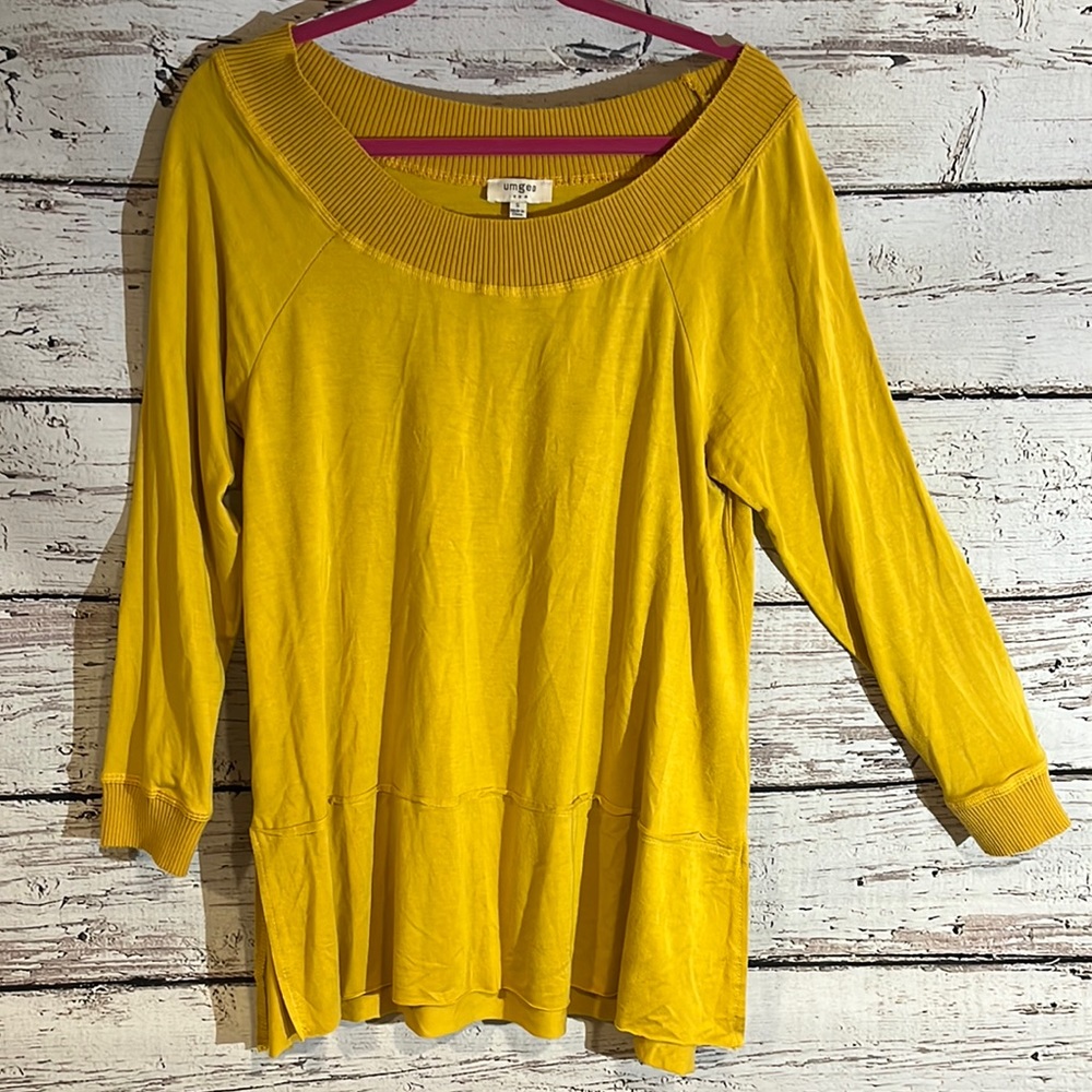 Umgee Mustard Tunic